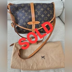ON HOLD! Authentic LV Saumur MM/30